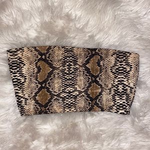 ZAFUL Snakeskin Bandeau